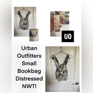 URBAN OUTFITTERS, NWT!, DISTRESSED BOOK BAG